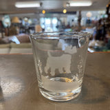 Scottie Dog Glass