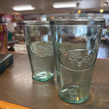 Bee Green Glass Tumblers