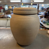 Stoneware Lidded Jar