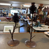 Pinecone Candle Holder