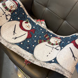 Snowman or Tree Table Runner