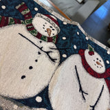 Set of 4 Snowman Placemats