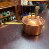 Paul Revere Small Copper Saucepan w Lid