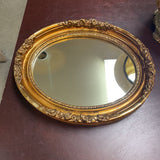 Ornate Oval Mirror