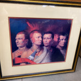 Young Oma hawk War Eagle Print