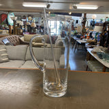 Glass Pitcher w/Glass Stirring Spoon