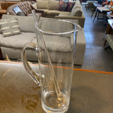 Glass Pitcher w/Glass Stirring Spoon