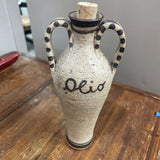 Stoneware Olive Oil Jar