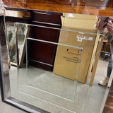 Modern Layered Square Mirror