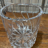 Mikasa Olympus Pattern Ice Bucket w/Silverplate Handle