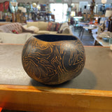 Decorative Gourd w/Lid