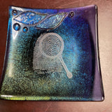 Fused Art Glass Dish