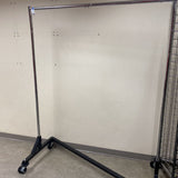 Metal Clothing Rack on Wheels