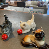 Vintage Goebel Cat Figurines from West Germany