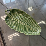 Bordalio Pinherio Banana Leaf Platter 10"