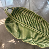 Bordalio Pinherio Banana Leaf Platter 10"