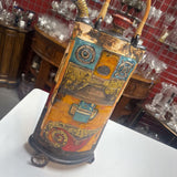 Bulgarian Pottery Whimsical Jug on Wheels