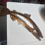 Willowsteel Classic Chinook Salmon - Metal