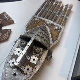Marka Mail Brutalist Mask - Wood & Metal
