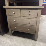 $ Drawer Grey-Washed Nightstand by Pottery Barn