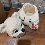 Gilner Potteries White Bear Vintage Cookie Jar