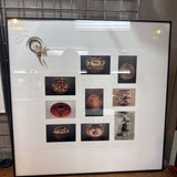 Framed Zuni Pottery