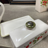 Strawberry Butter Dish
