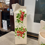 Nelson McCoy Strawberry Country Pitcher