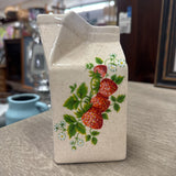 Nelson McCoy Strawberry Country Pitcher - sm