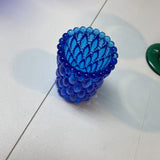 Blue Glass Votive Holder