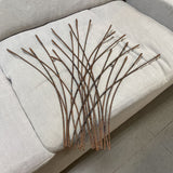 Metal Wheat/Grass Wall Decor