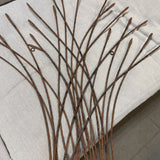 Metal Wheat/Grass Wall Decor