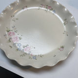 Pfaltzgraff Tea Rose Collection Pie Pan