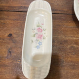Pfaltzgraff Tea Rose Collection Butter Tray