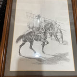 Gordon Claason Western Sketch