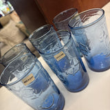 Set of 6 Sea-Themed Drinking Glasses
