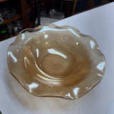 Vintage Carnival Glass Bowl