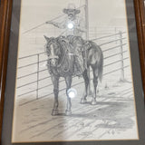 Western Sketch by Claas