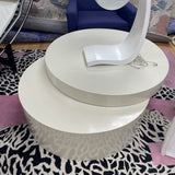 Post Modern 2 Tier Swivel Coffee Table