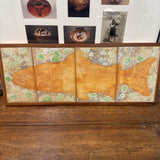 Tile Chinook Salmon Art