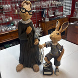 Ruth 'Bunny' Ginsberg & Friend "My Heroes wear Lace" by artist Deb McCunn