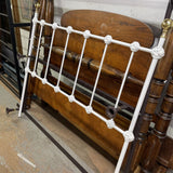 White Iron Full Size Bed Frame