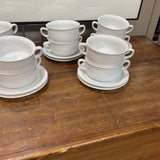 The Cellar Soup Bowl and Saucer-Set of 2