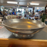 Large Pewter Bowl w/Handles