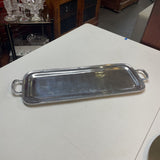 Made in mexico Silver Tray w/Handles