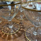 Vintage Coupe Glasses