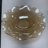 Glass Ruffle Bowl