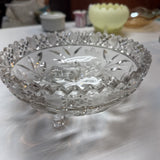 Footed Glass Bowl