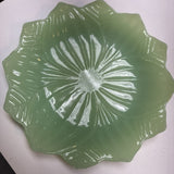 Fireking Jadeite Lotus Plate