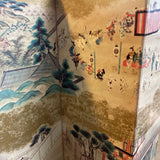 Vintage Japanese Folding Screen-Tabletop